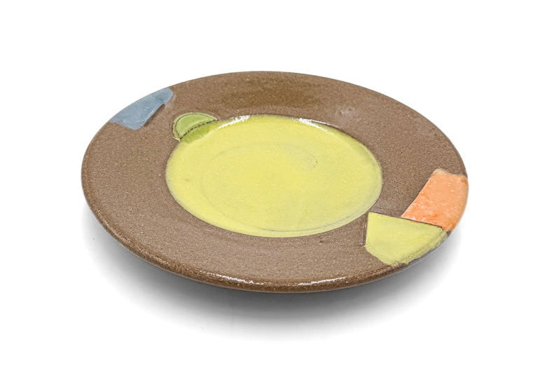 Contemporary Colorfield Bowl — Wheel Thrown Stoneware
