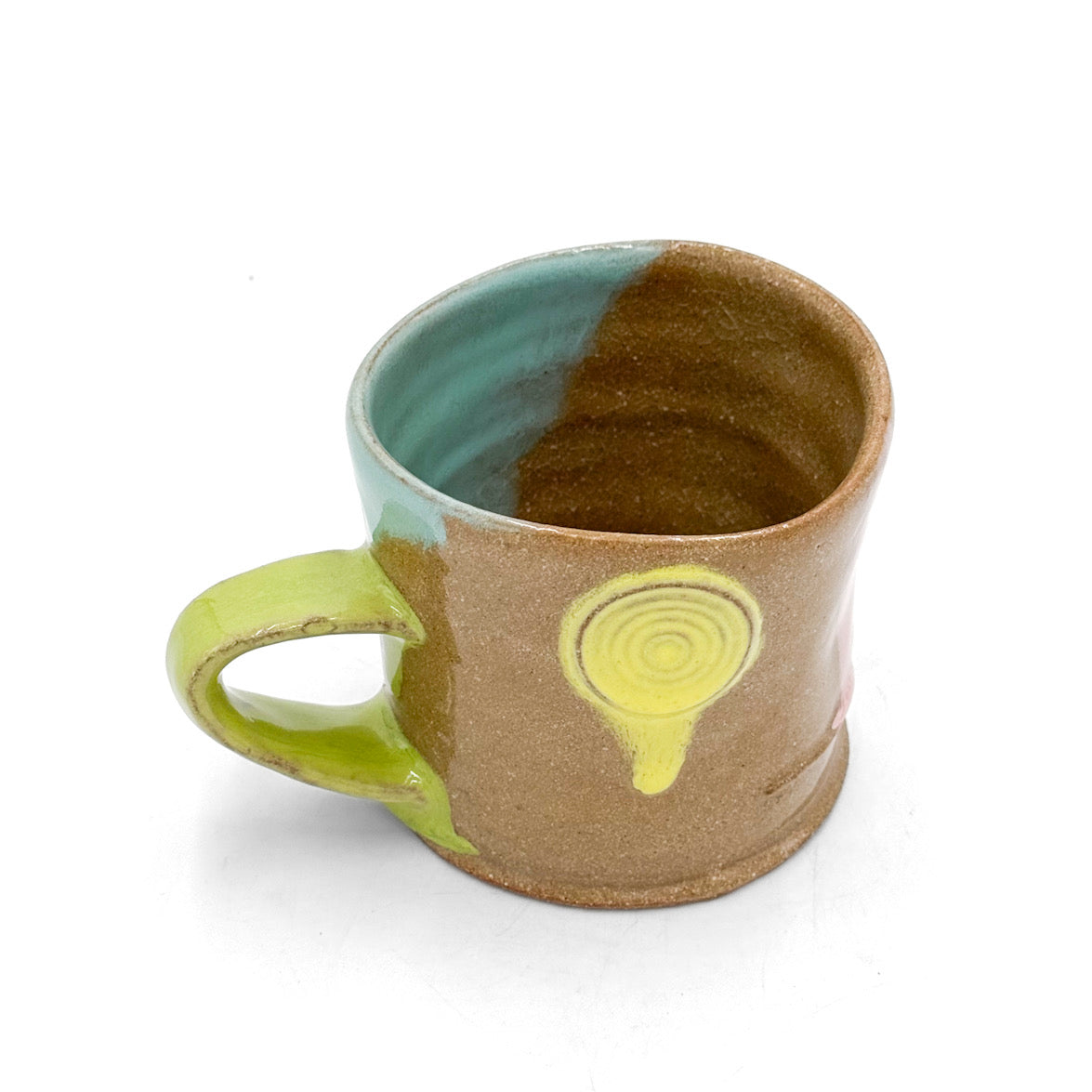 Pastel Play Stoneware Mug — Handcrafted Ceramic Coffee Cups by William DePauw 2