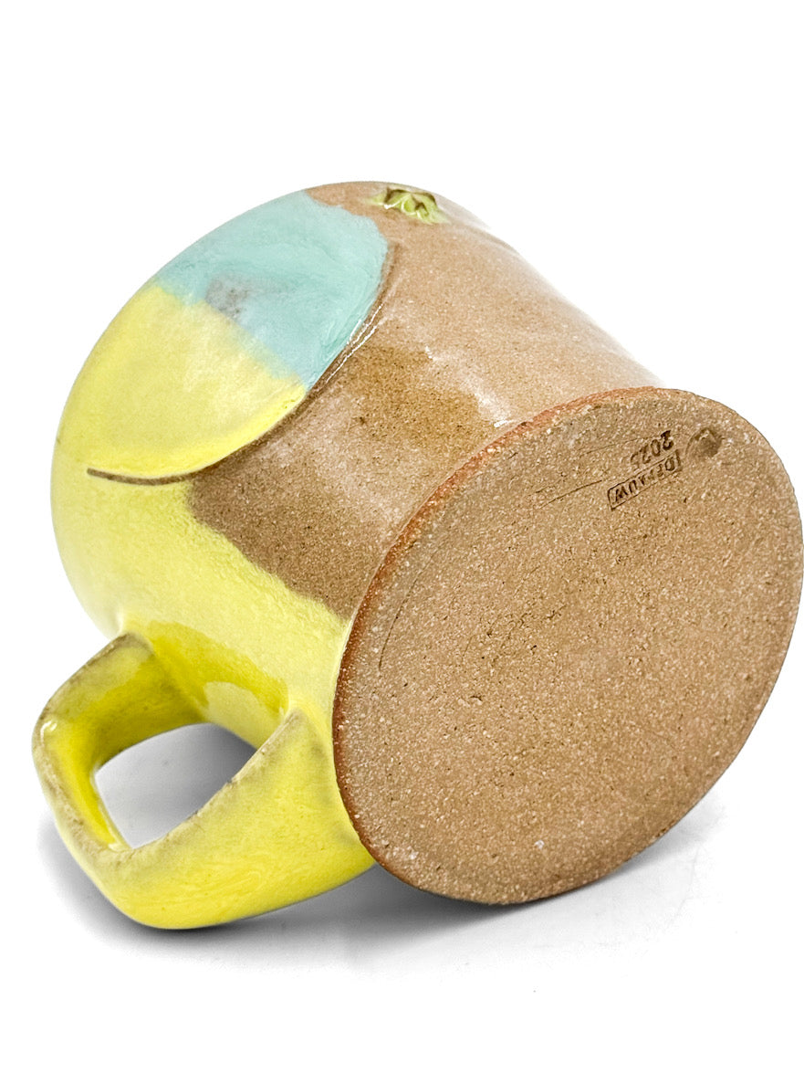 Pastel Play Stoneware Mug — Handcrafted Ceramic Coffee Cups by William DePauw 4