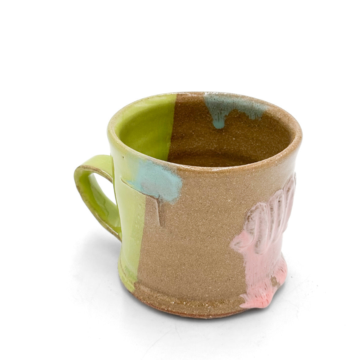 Pastel Play Stoneware Mug — Handcrafted Ceramic Coffee Cups by William DePauw 4