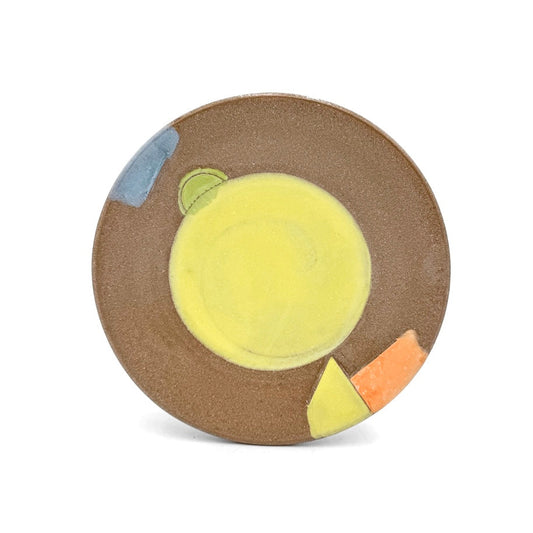 Contemporary Colorfield Bowl — Wheel Thrown Stoneware
