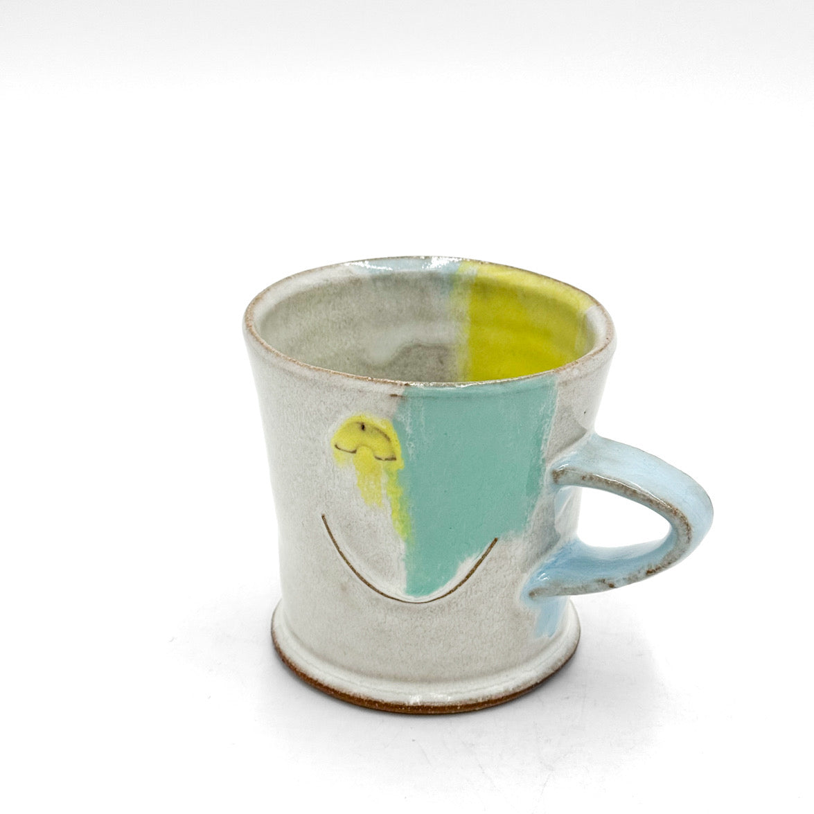 Pastel Play Stoneware Mug — Handcrafted Ceramic Coffee Cups by William DePauw 6