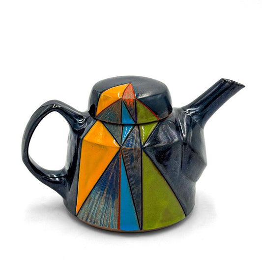 Teapot — Bold Colorblock Study