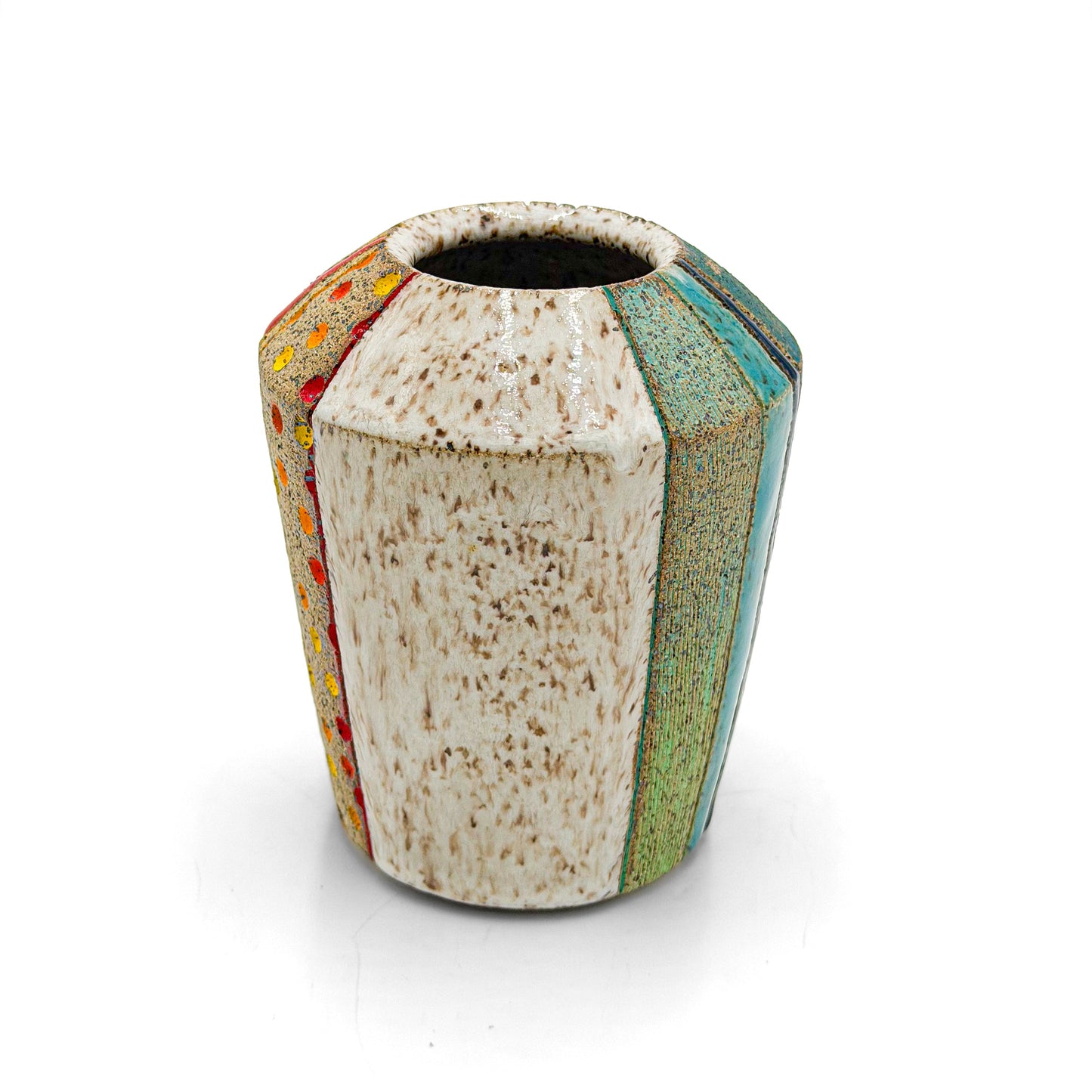 Bud Vase — Small, Warm and Cool  “Mommy” (Speckled)