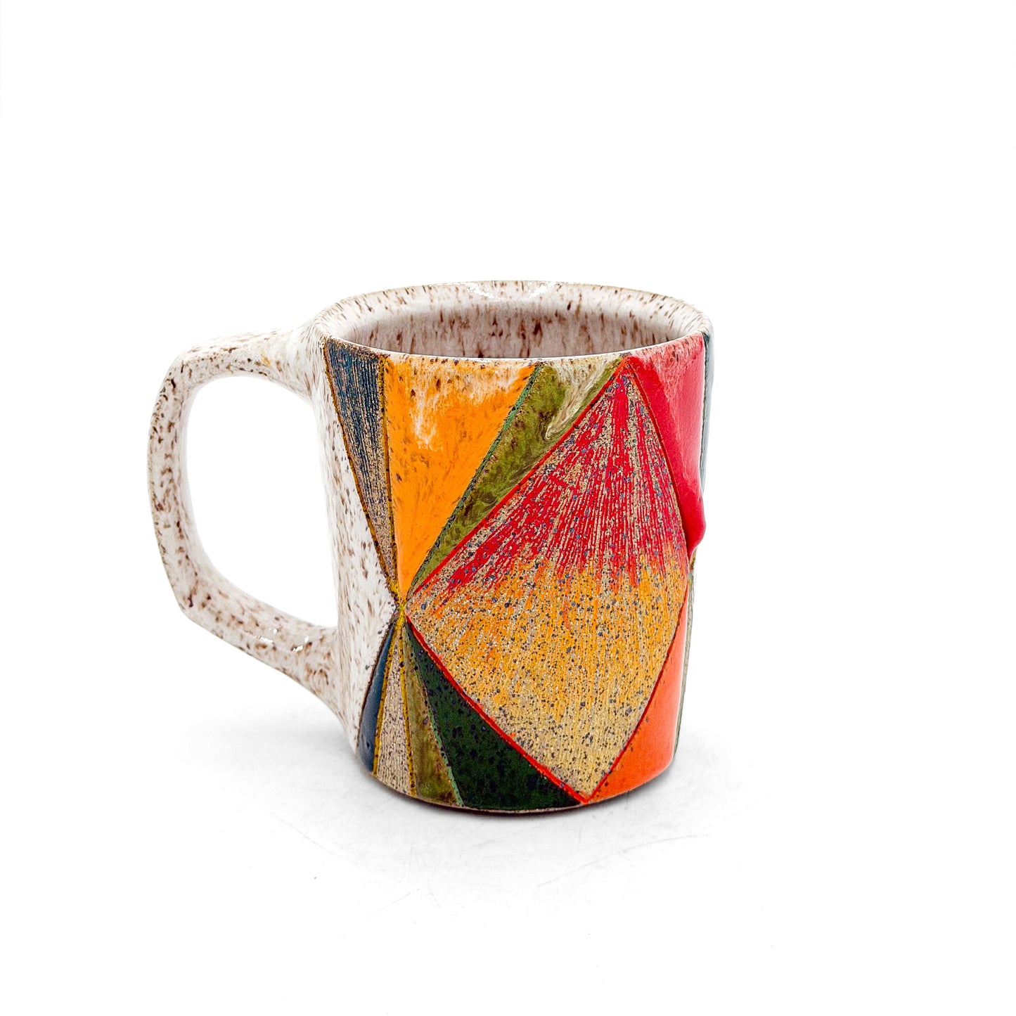 Mug — Multicolored Array, Speckled (Wheel Thrown)