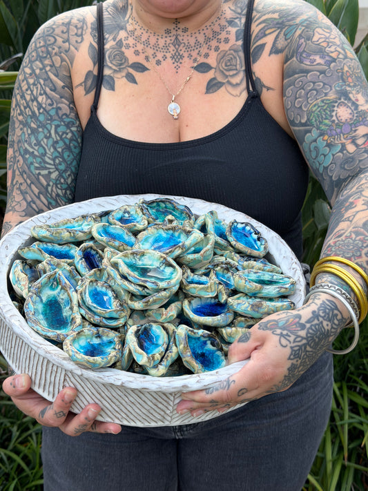 Oyster Dishes by Phoebe and Hazel